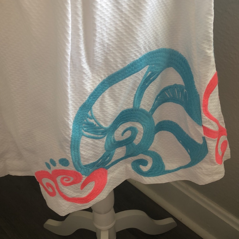 SOLD. Lilly Pulitzer Blossom Strapless Dress size 2 - Picture 7 of 12